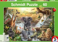 Schmidt – Animals in Africa 60 Piece Puzzle