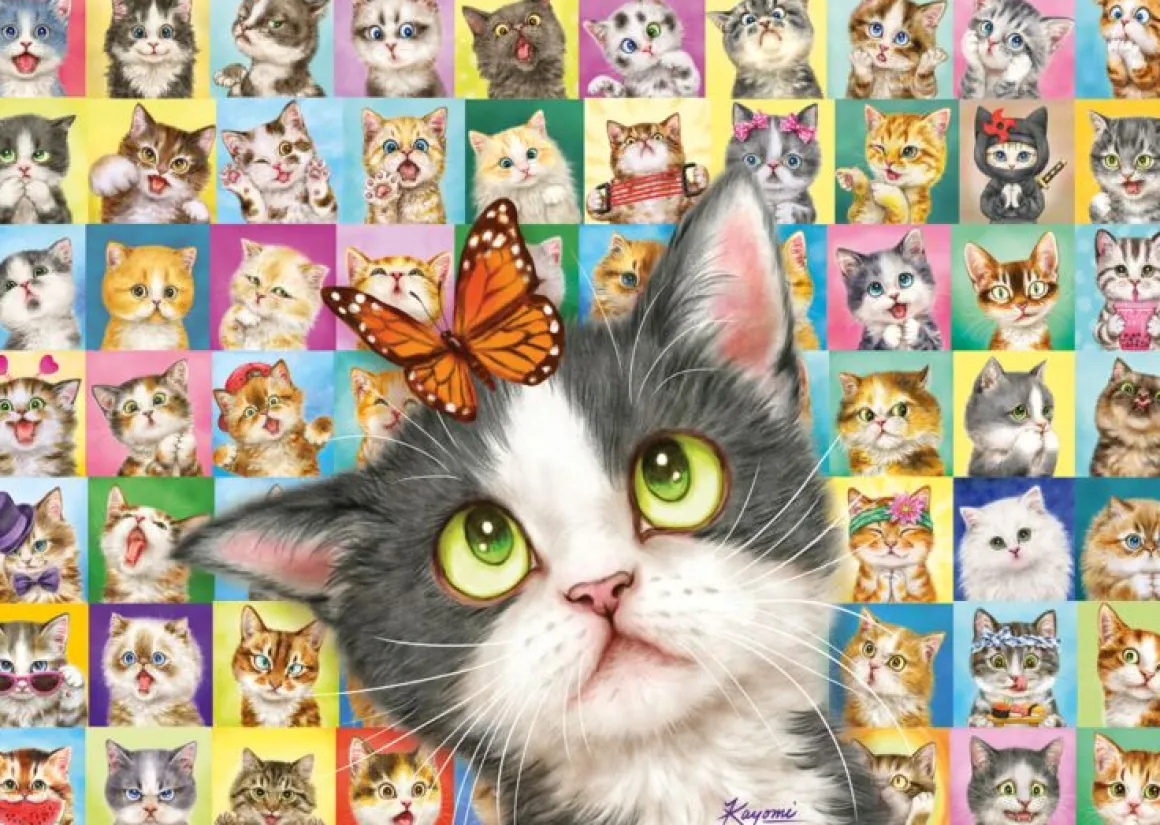Schmidt – Cat Mimic 1000 Piece Puzzle