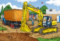 Schmidt – Digger 40 Piece Puzzle with Digger