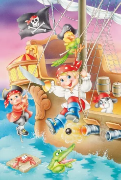 Schmidt – Gang of Pirates 3 X 48 Piece Jigsaw Puzzle