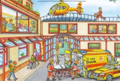 Schmidt – Rescue Helicopter 100 Piece Jigsaw Puzzle with Helicopter