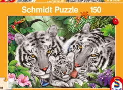 Schmidt – Tiger Family 150  Piece Jigsaw Puzzle