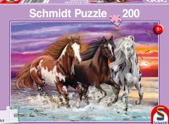 Schmidt – Trio of Wild Horses 200 Piece Jigsaw Puzzle