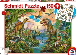 Schmidt – Wild Dinosaurs with Tattoos 150  Piece Puzzle