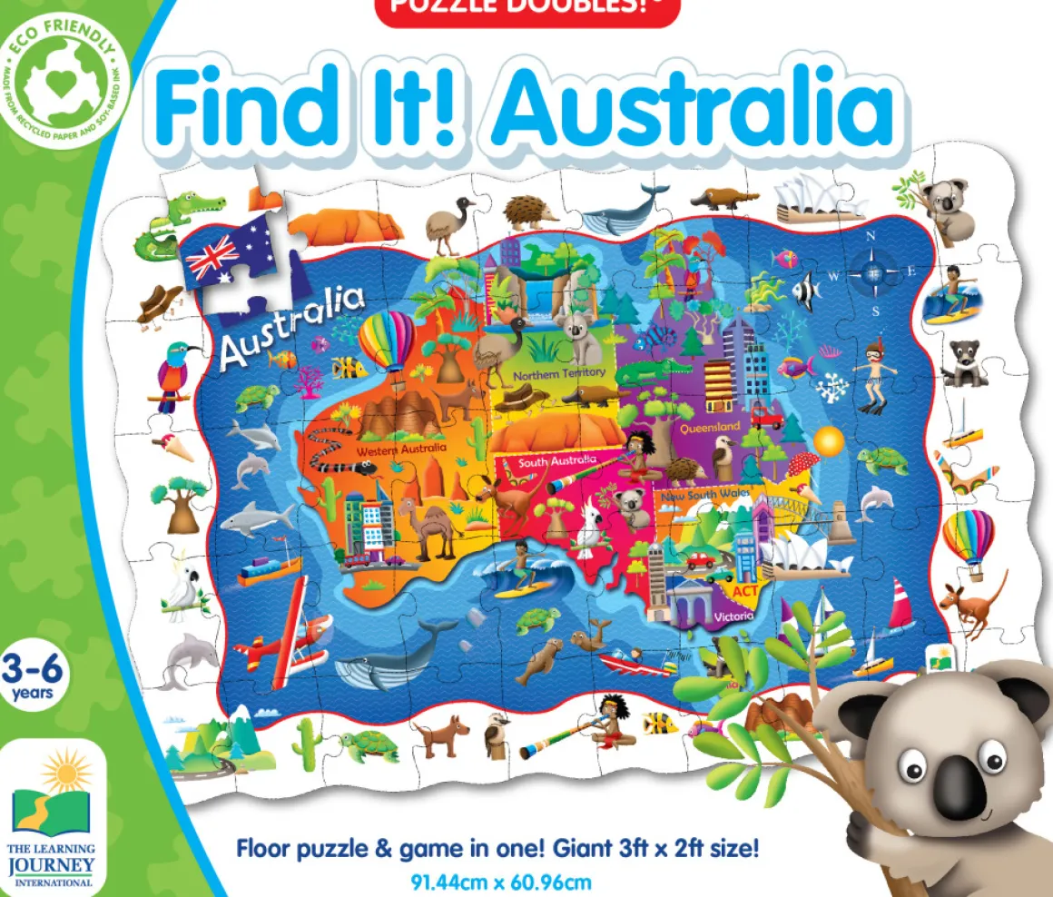 The Learning Journey – Find it Australia Puzzle Doubles