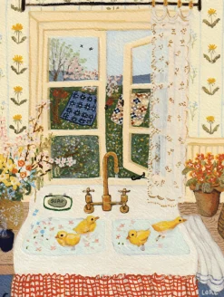 The New York Puzzle Company – Forget Me Not 1000 Piece Puzzle