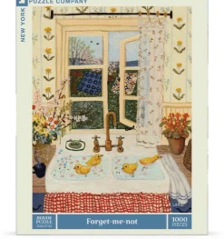 The New York Puzzle Company – Forget Me Not 1000 Piece Puzzle