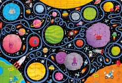 Usborne – Space Maze Book and 200 Piece Jigsaw Puzzle Set