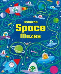 Usborne – Space Maze Book and 200 Piece Jigsaw Puzzle Set