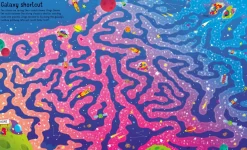 Usborne – Space Maze Book and 200 Piece Jigsaw Puzzle Set