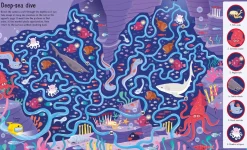 Usborne – Under the Sea Maze Book and 200 Piece Jigsaw Puzzle Set