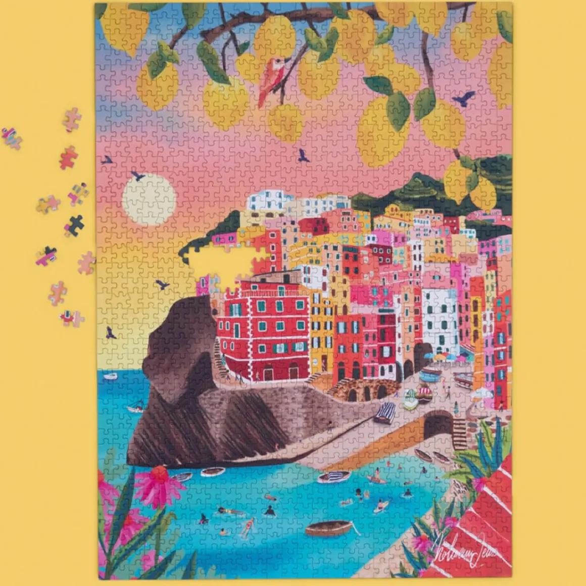 WerkShoppe – Cinque Terre 1000 Piece Puzzle