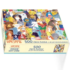 Werkshoppe – Doggie Day Care 500 Piece Puzzle