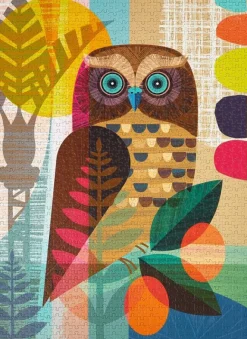 Werkshoppe – Ruru Owl 1000 Piece Puzzle