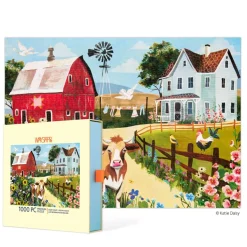 WerkShoppe – Wildflower Farm 1000 Piece Puzzle