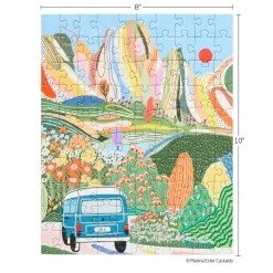 Werkshoppe Snax – Day Tripping 100 Piece Puzzle