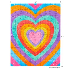 Werkshoppe Snax – Velvet Heart 100 Piece Puzzle
