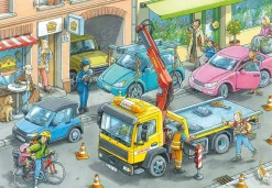 WORKING TRUCKS 2 X 24 PIECE PUZZLE – RAVENSBURGER