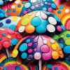 Yazz – Colourful Umbrella 1023 Piece Puzzle