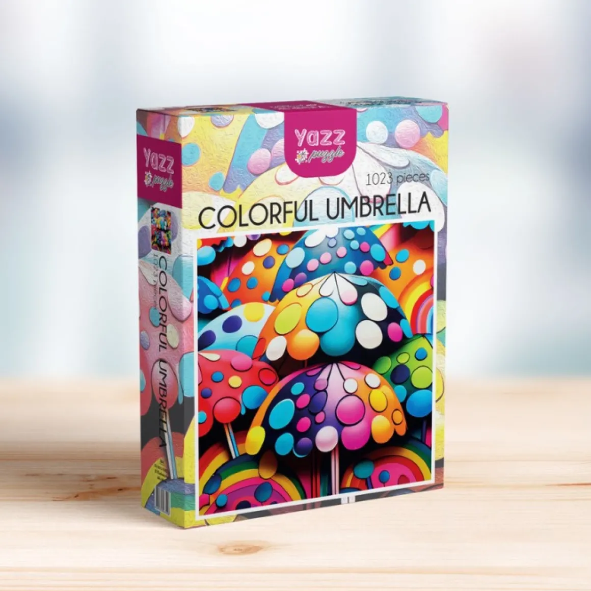 Yazz – Colourful Umbrella 1023 Piece Puzzle