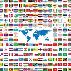 Yazz – Flags 1023 Piece Puzzle