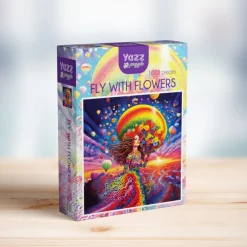 Yazz – Fly with Flowers 1023 Piece Jigsaw Puzzle