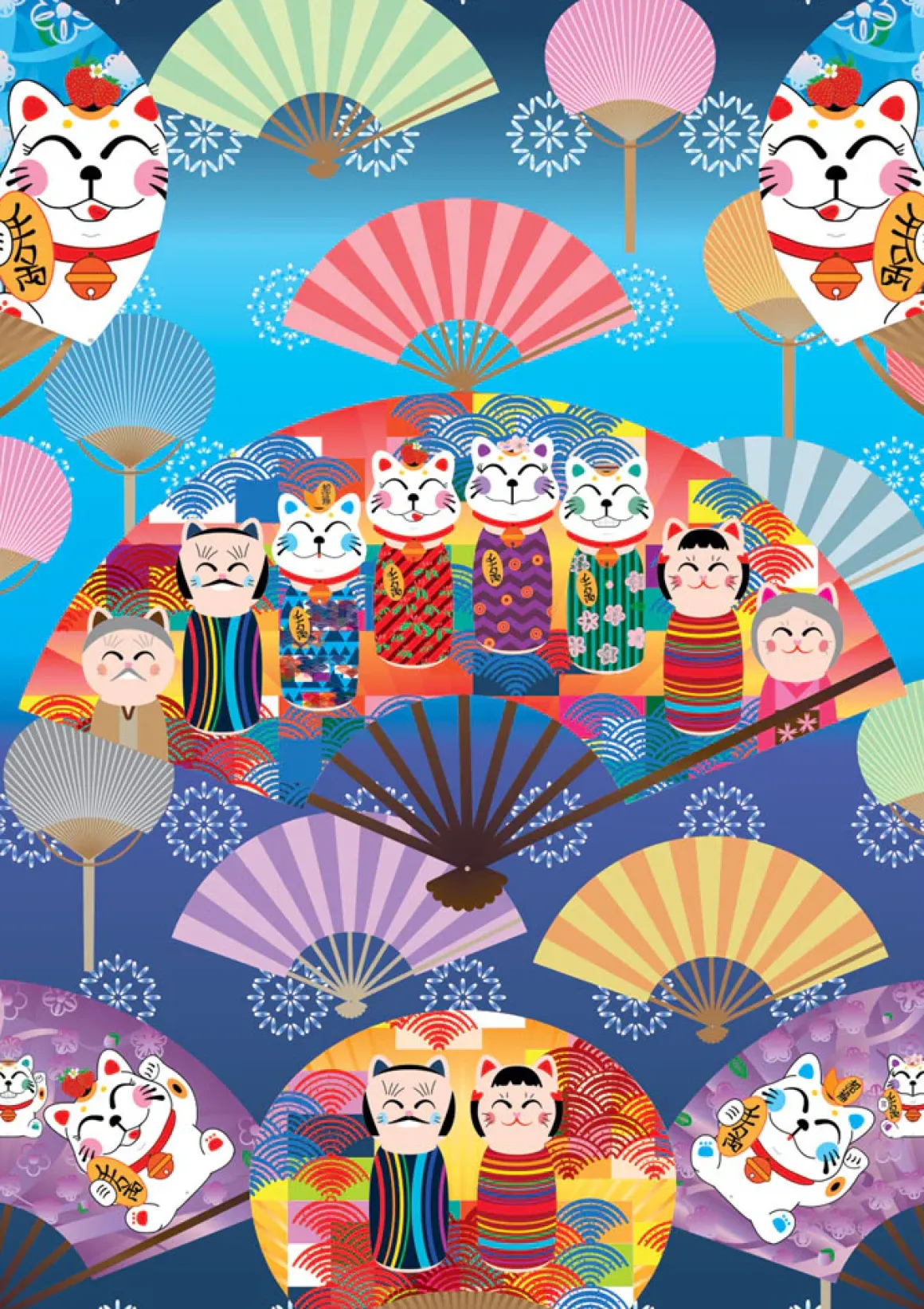 Yazz – Kokeshi World 1000 Piece Puzzle