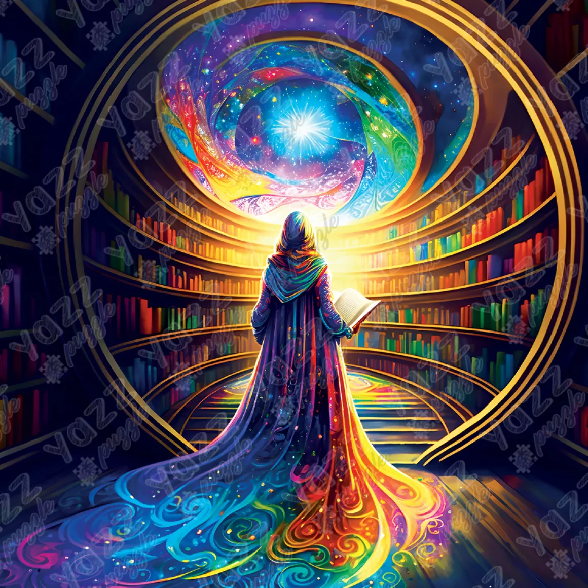 Yazz – Multiversal Library 1023 Piece Puzzle