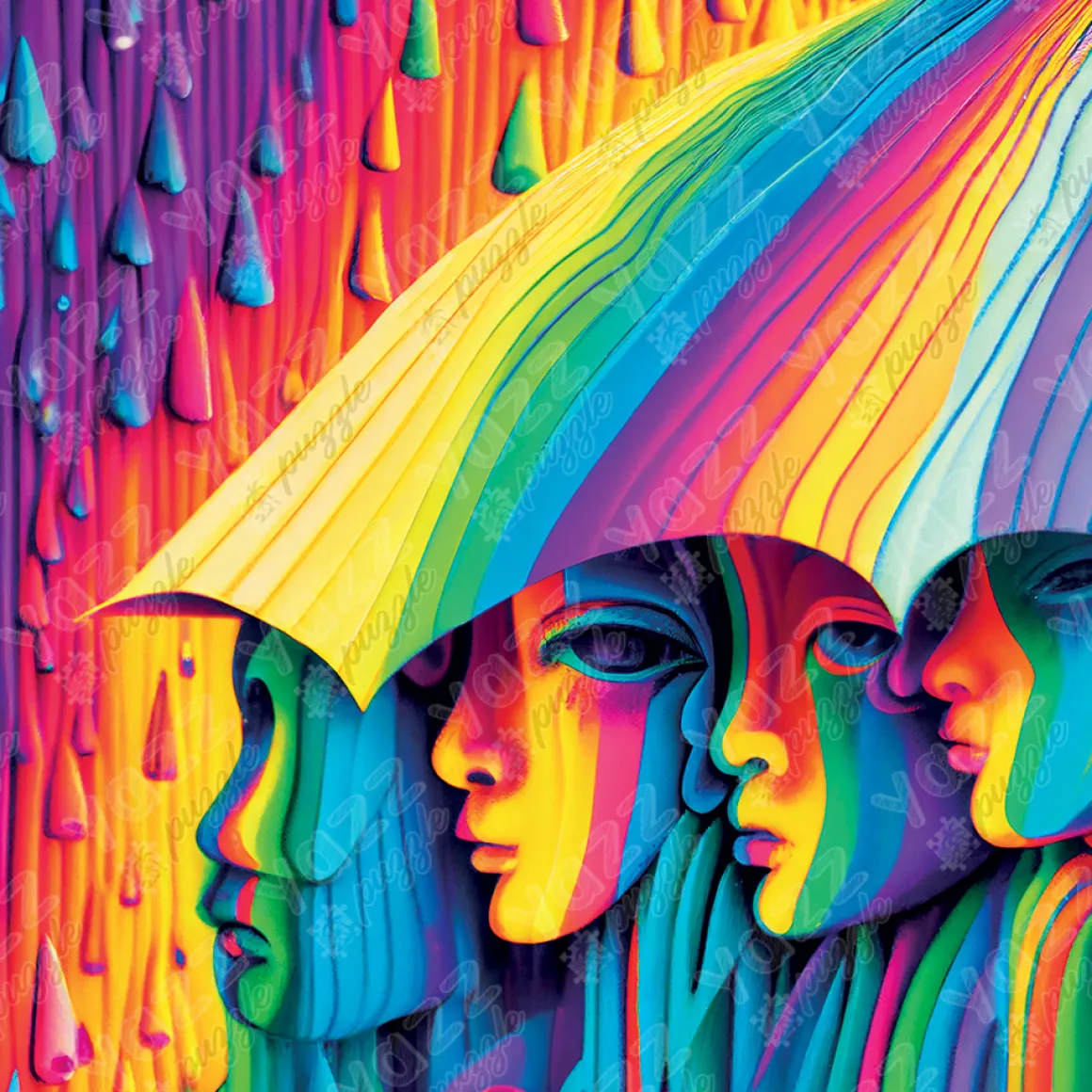 Yazz – Rain-Bow 1023 Piece Jigsaw Puzzle