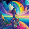 Yazz – Rainbow Ride 1023 Piece Puzzle