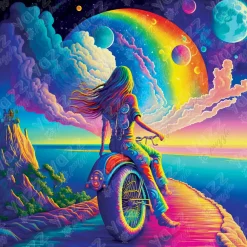 Yazz – Rainbow Ride 1023 Piece Puzzle